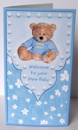 Baby Boy Voucher/Money Wallet/Pocket by Margaret McCartney