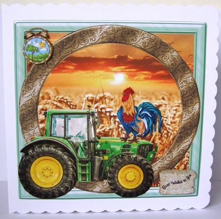 TOP OF THE MORNING TO YOU FARMING THEMED SHEET 2 by Margaret McCartney