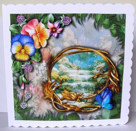 Garden view 1 by Margaret McCartney