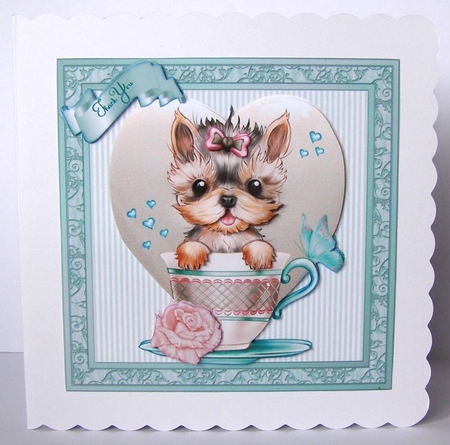 So Sweet Yorkie Mini Kit by Margaret McCartney