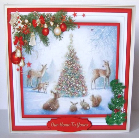 Animals in the Christmas Forest  by Margaret McCartney
