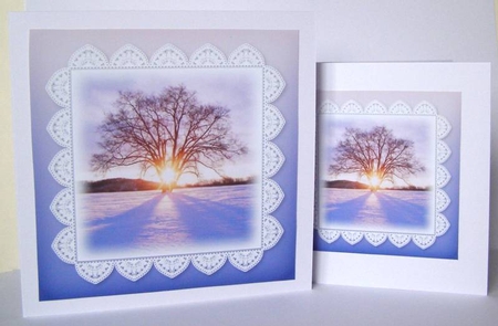 Sunshine Snow and Lace 11 by Margaret McCartney