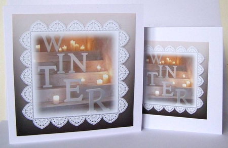 Winter and Lace 12 by Margaret McCartney