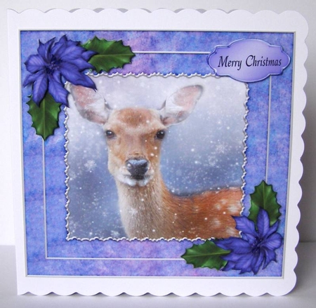 Christmas Deer 2 by Margaret McCartney