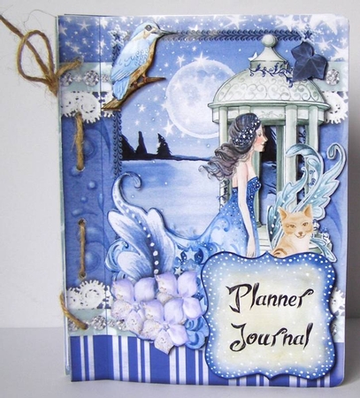 Moonlight Serenade Planner/Journal Diary by Margaret McCartney