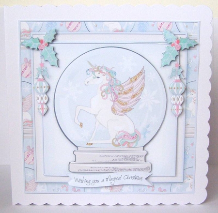 Unicorn Snowglobe Mini Kit by Margaret McCartney