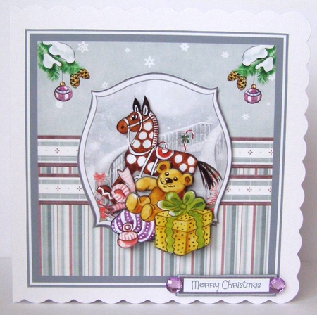 First Christmas toys by Margaret McCartney