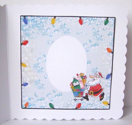 Gin Santa - Insert by Margaret McCartney