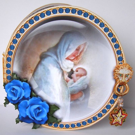 Keepsake Christmas - Madonna and Child by Margaret McCartney