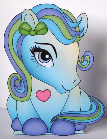 3D Cute Treat Box Gift Set Mini Kit - Cute Little Pony Peppermint by Margaret McCartney