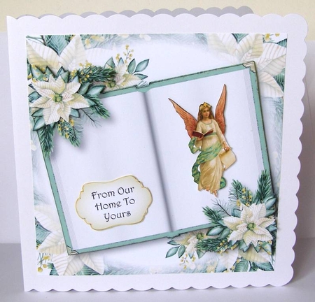 Blank Christmas Open Book Bumper Kit 3 by Margaret McCartney