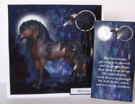 Moonlight Dream Catcher Quick & Easy Topper & Insert by Margaret McCartney