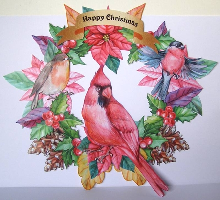 A CHRISTMAS CHORUS  Design a Wreath Mini Kit by Margaret McCartney