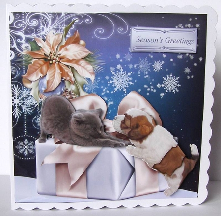 Christmas Furry Friends Mini Kit by Margaret McCartney