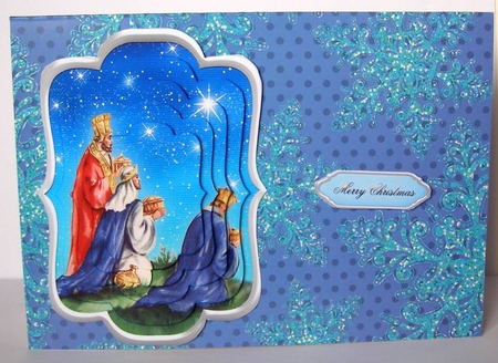 Three Kings Pyramid Topper by Margaret McCartney