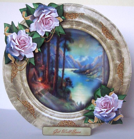 Celebration Plate 1 by Margaret McCartney