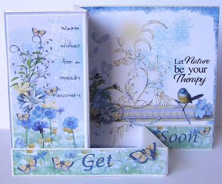 Z Fold Get Well Soon including Template  by Margaret McCartney