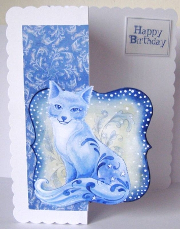 Blue Fox by Margaret McCartney