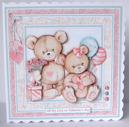 BEARING GIFTS 7.5 Decoupage & Insert All Occasions by Margaret McCartney