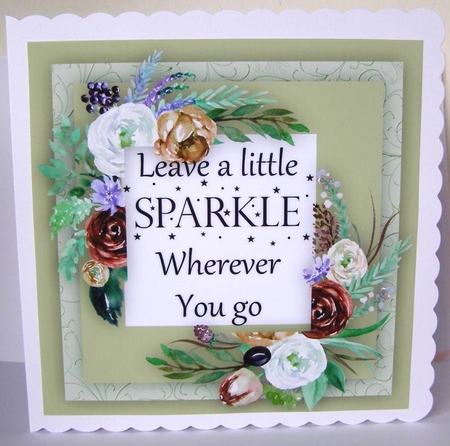 Leave a Little Sparkle 2 by Margaret McCartney