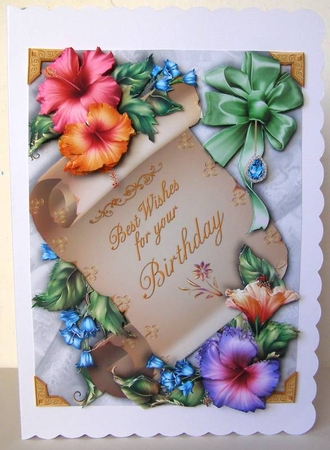 Birthday Scrolls 2 by Margaret McCartney