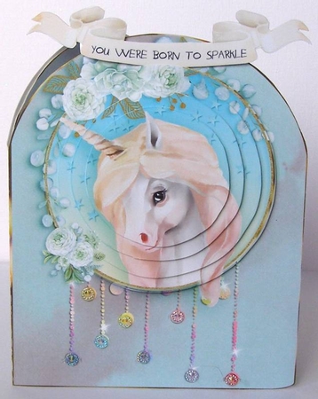 Unicorn Pyramid Full Card Mini Kit-2 by Margaret McCartney