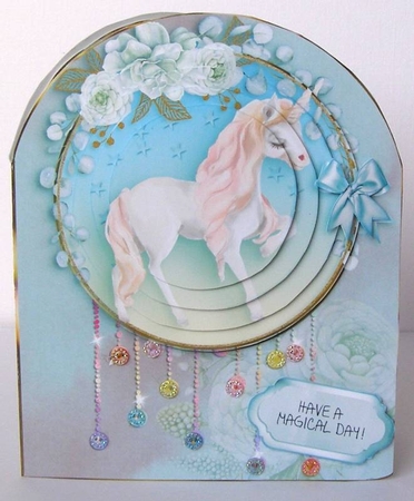 Unicorn Pyramid Full Card Mini Kit-4 by Margaret McCartney