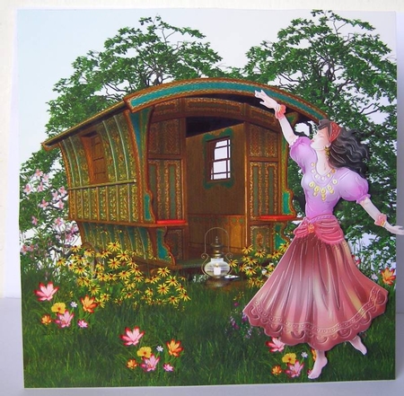 Romany Summer Backgrounds by Margaret McCartney