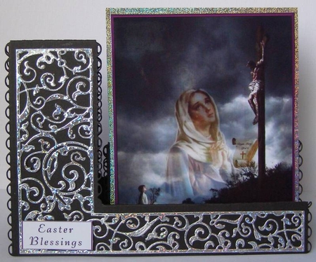Card front Easter Religious by Margaret McCartney