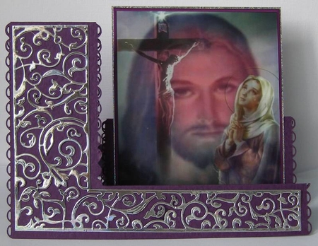 Card front Easter Religious by Margaret McCartney