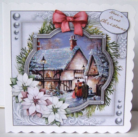 Christmas Pyramage mini kit 27 by Margaret McCartney
