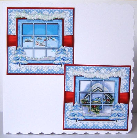 Let it Snow cute card toppers by Margaret McCartney