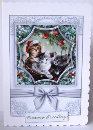 Christmas Pyramage mini kit 2 31 by Margaret McCartney