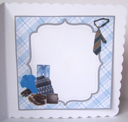 Accessories for men blank insert by Margaret McCartney