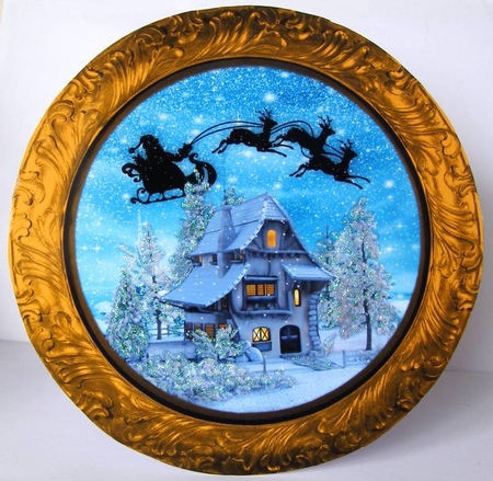 Christmas Plate Toppers by Margaret McCartney