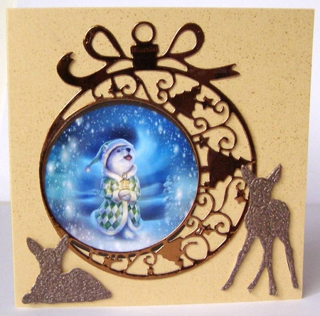 Christmas Plate Toppers by Margaret McCartney