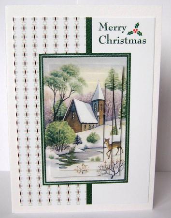 Wintery Scene 2 by Margaret McCartney