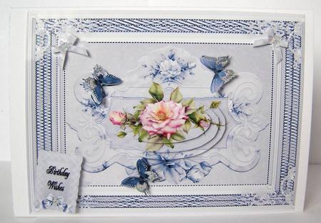 Butterfies and Roses by Margaret McCartney