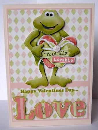Toadally Yours! Happy Valentines Day Love by Margaret McCartney