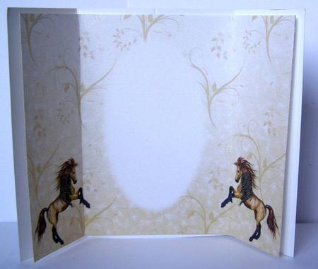 The Prancing Pony Gatefold Insert by Margaret McCartney