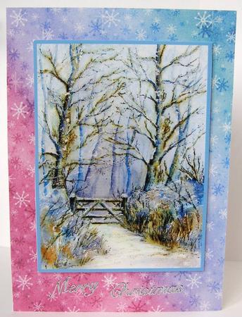 Rainbow Snowflakes by Margaret McCartney