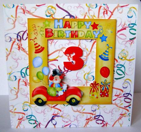 Birthday Frame by Margaret McCartney