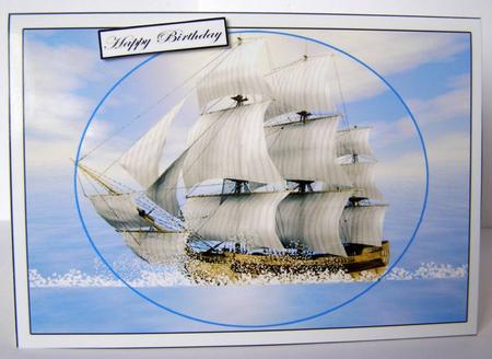 Tall Sailing Ship 4 by Margaret McCartney