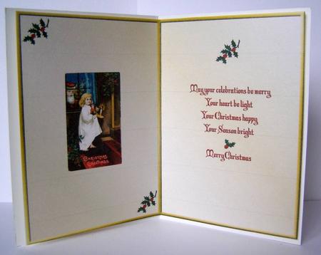 Christmas Eve Insert with Verse by Margaret McCartney