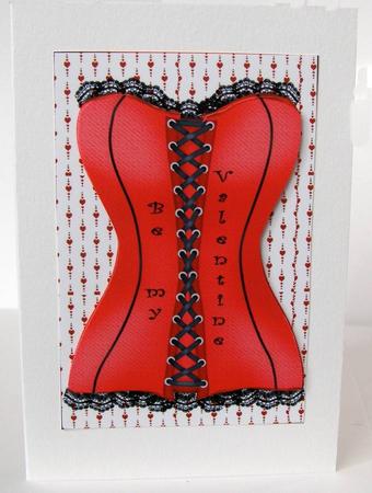 Ooh La La Valentine Basque by Margaret McCartney
