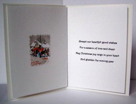 Christmas Deco Insert by Margaret McCartney