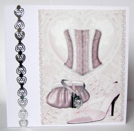 Party Night in Pink A4 by Margaret McCartney
