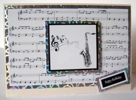 Music Card by Margaret McCartney
