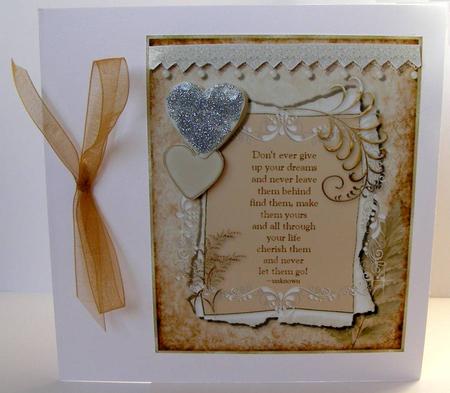 Your Dreams Card Front by Margaret McCartney