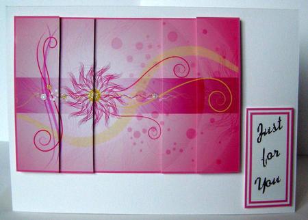 Abstract Art Side Stacker by Margaret McCartney